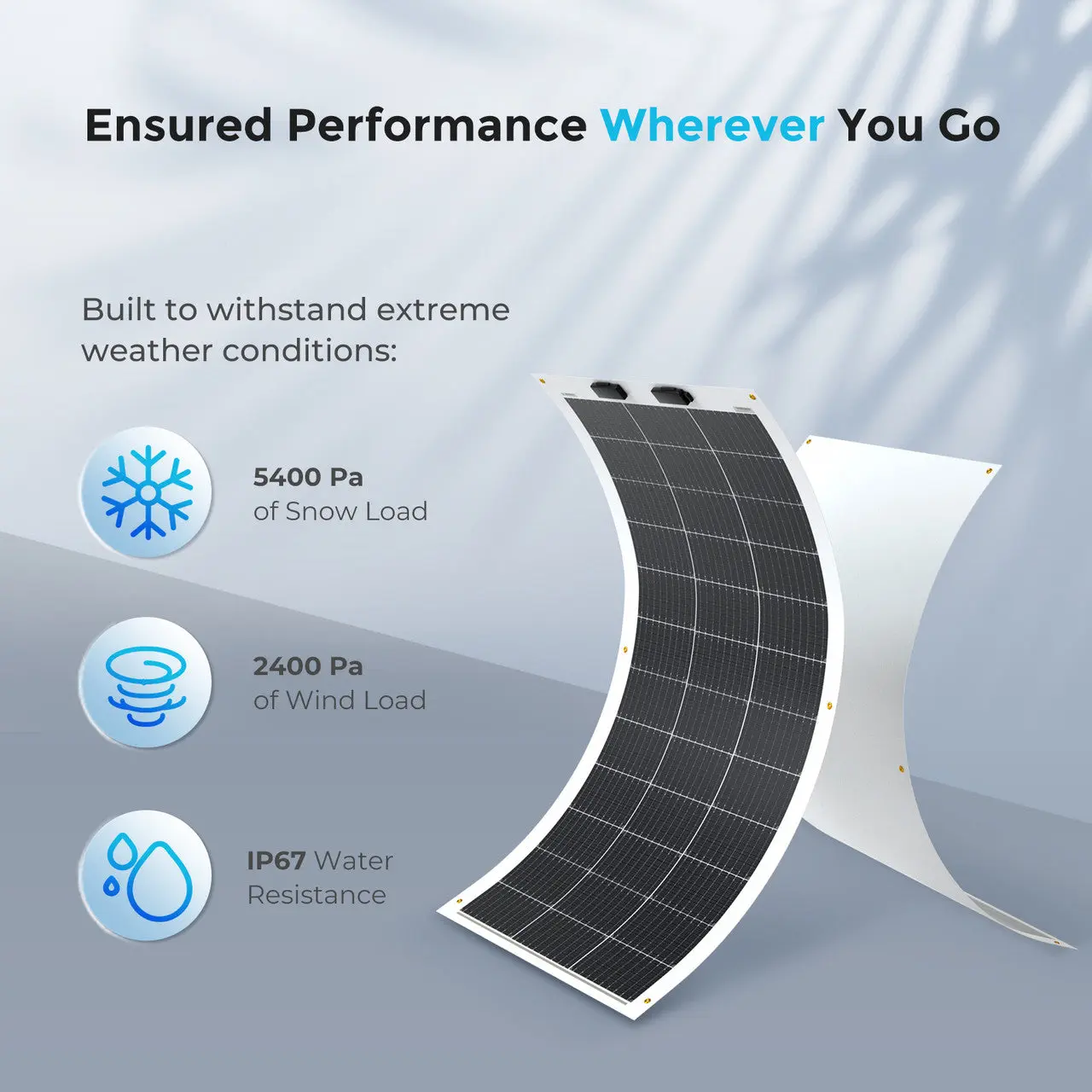 100W Lightweight Flexible Solar Panel - Image 4