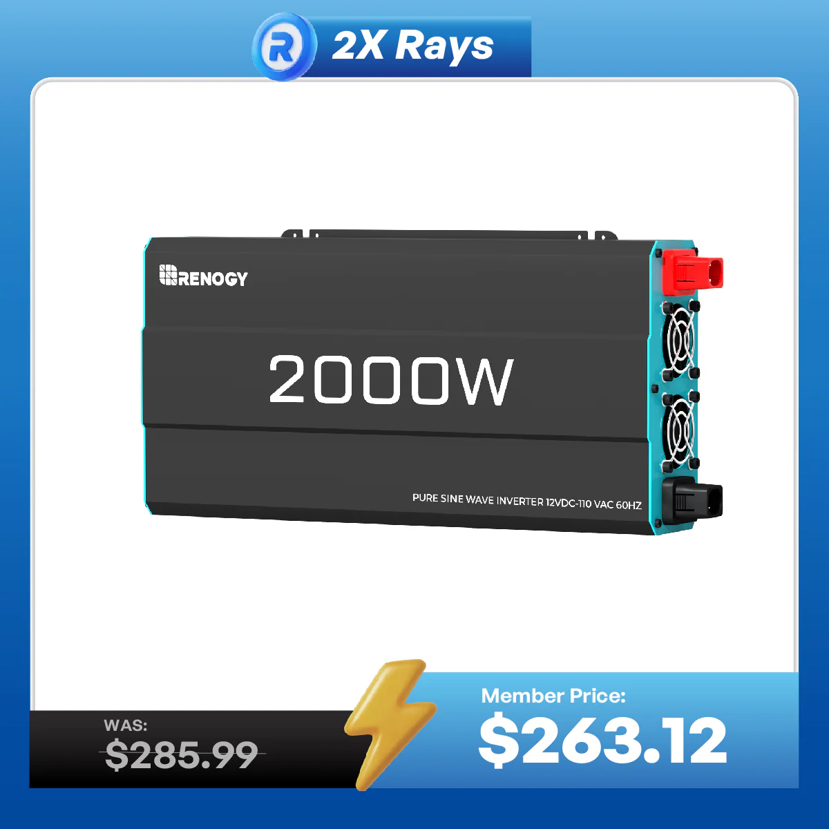 2000W 12V Pure Sine Wave Inverter - Image 14