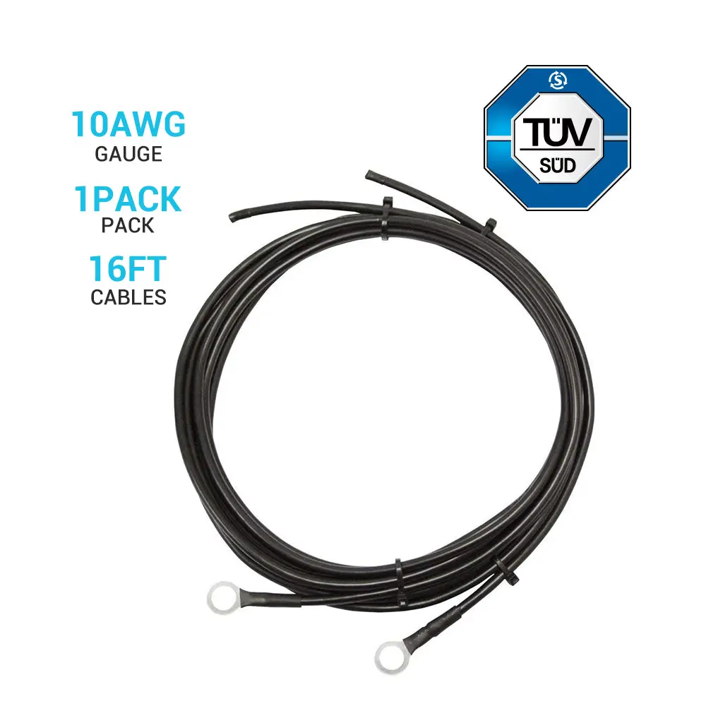 Battery to Charge Controller Tray Cables for 3/8 in Lugs - Image 11