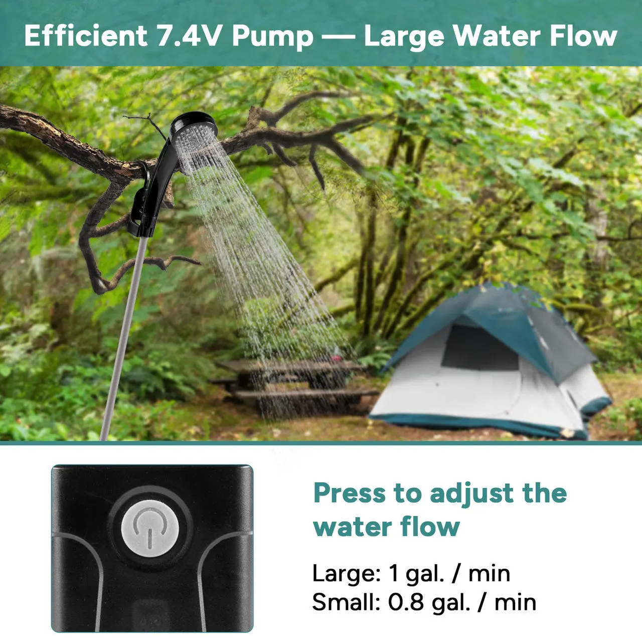 Dr.Prepare 20L Camping Shower Bag - Image 4