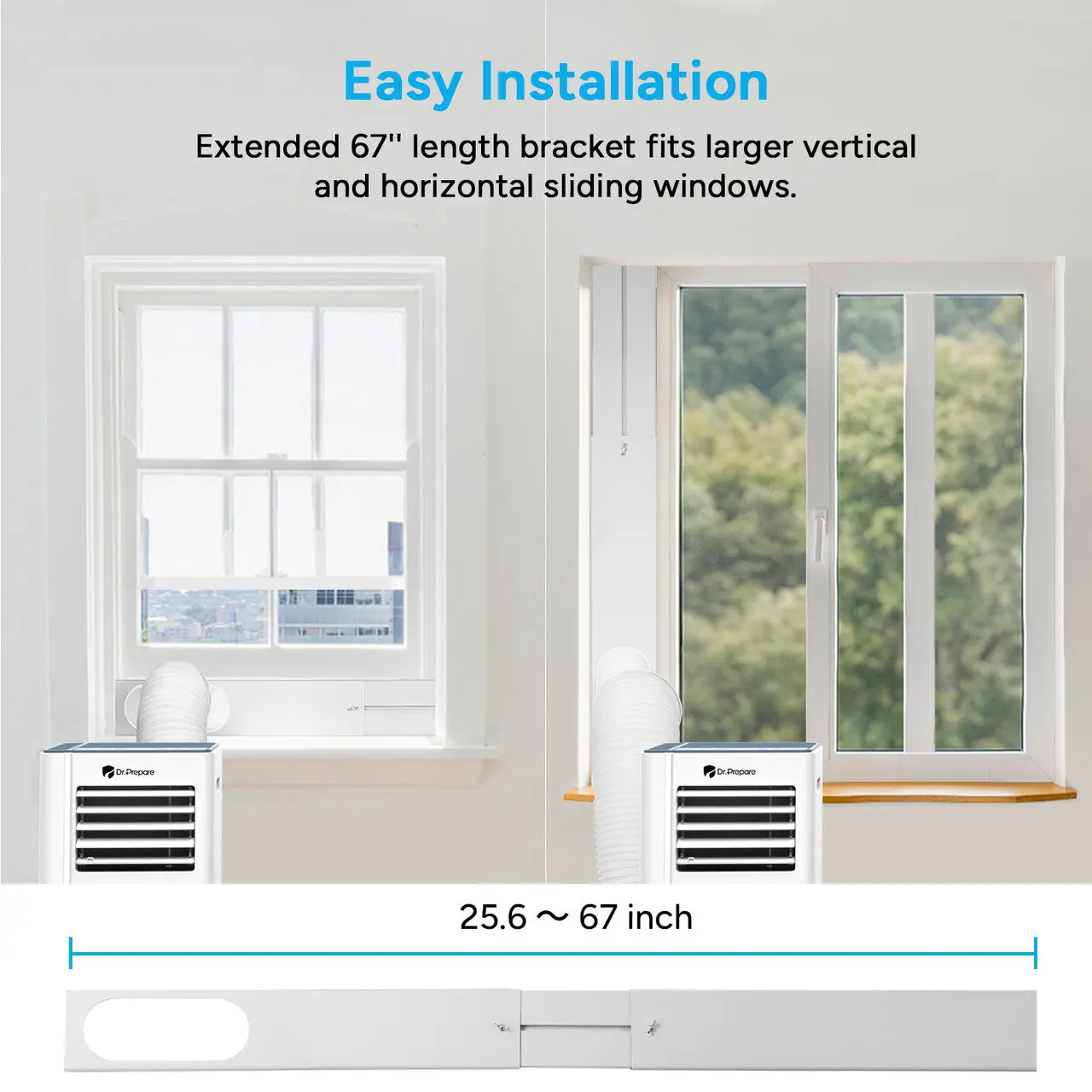 Dr.Prepare 8000 BTU Smart WiFi Portable Air Conditioner - Image 8