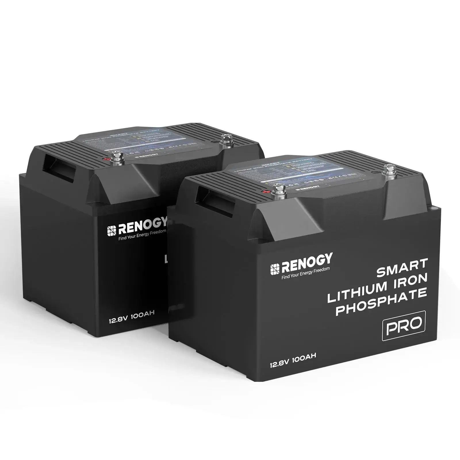 12V 100Ah Smart Lithium Iron Phosphate Battery w/Bluetooth & Self-heating Function | Pro Series - Image 4