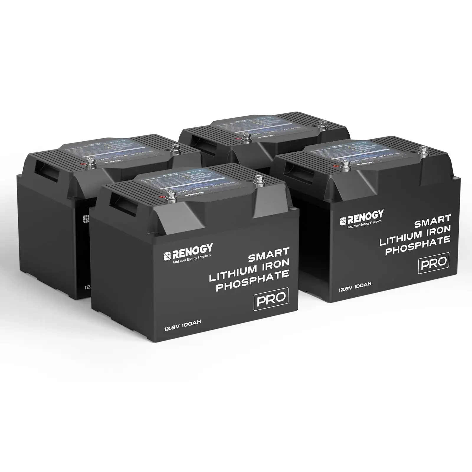 12V 100Ah Smart Lithium Iron Phosphate Battery w/Bluetooth & Self-heating Function | Pro Series - Image 5