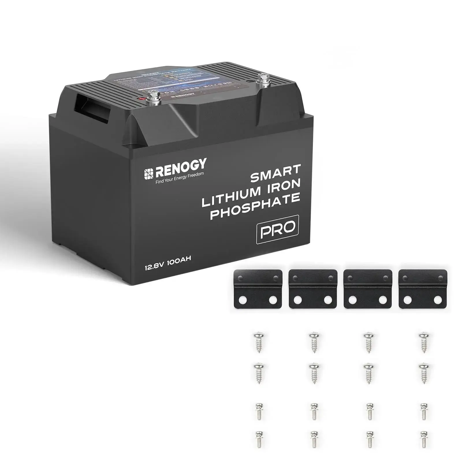 12V 100Ah Smart Lithium Iron Phosphate Battery w/Bluetooth & Self-heating Function | Pro Series - Image 7