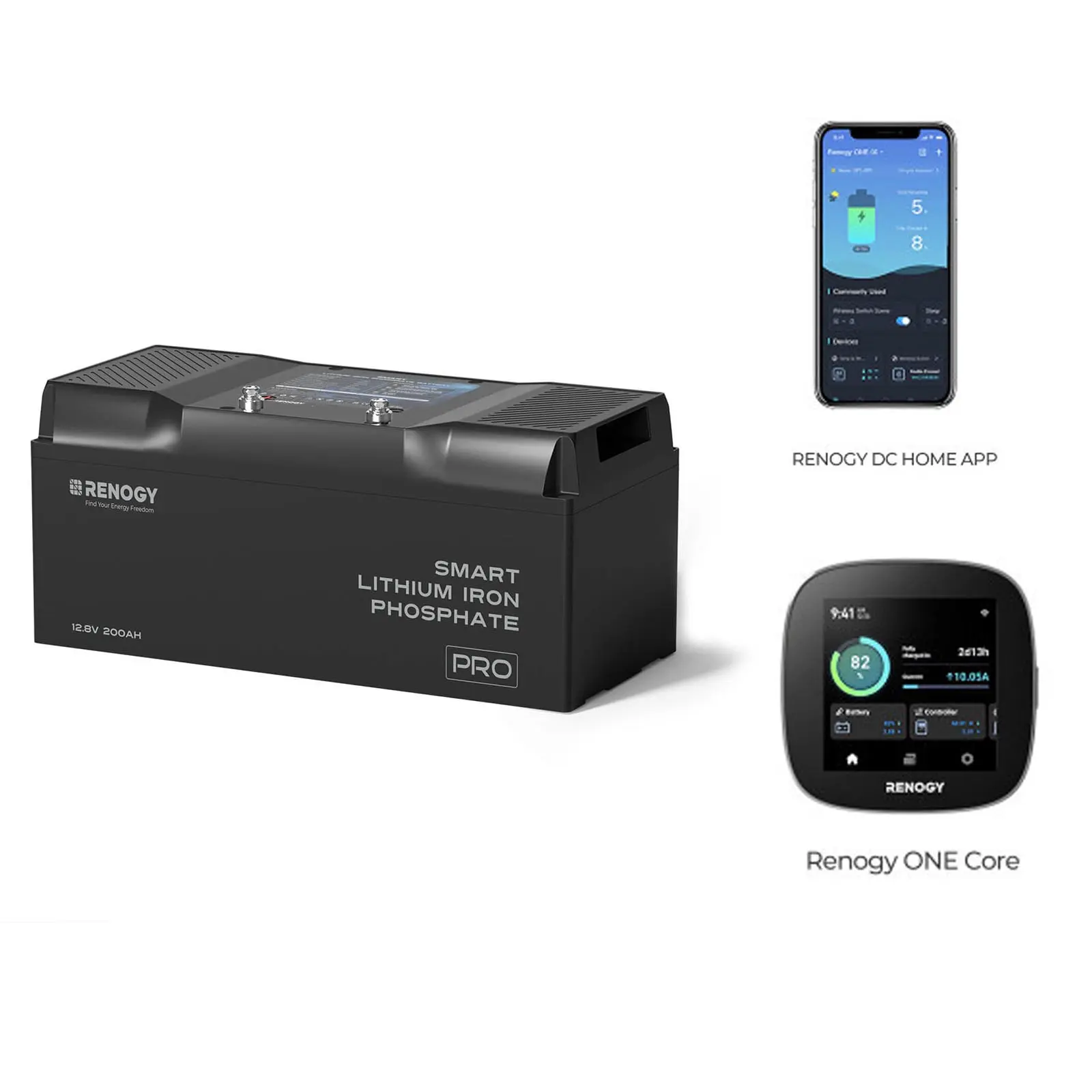 12V 100Ah/200Ah Smart LiFePO4 Battery w/ Bluetooth & Self-Heating | Pro Series - Image 6