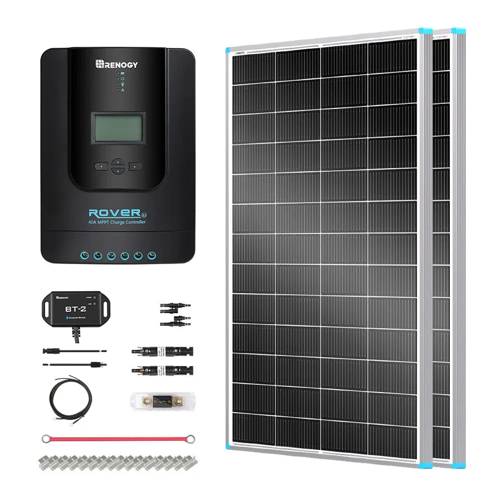 400W 12V Starter Solar Panel Kit - Image 7